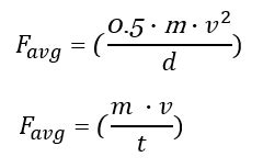 pendulum impact tester force equation|calculate expected impact force.